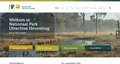 Desktop Screenshot of np-utrechtseheuvelrug.nl